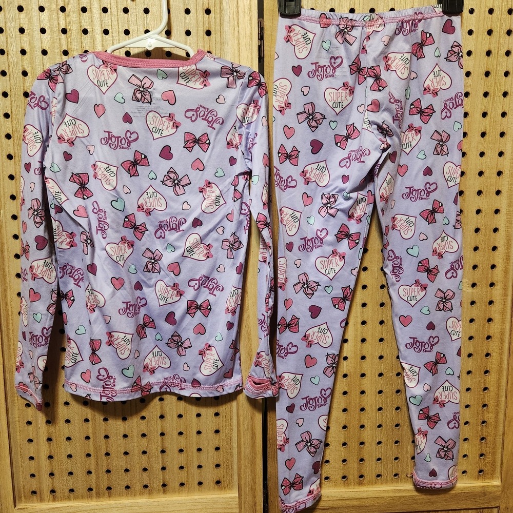 JoJo Siwa Girls Nickelodeon Cuddl Duds Top & Pants Pajamas Size Small Sleepwear - Picture 4 of 8